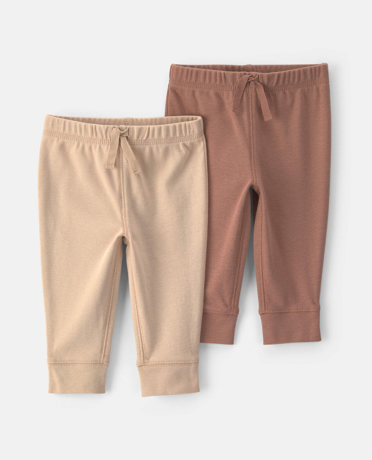 Baby 2-Pack Pull-On Pants - Navy/Grey - Image 6