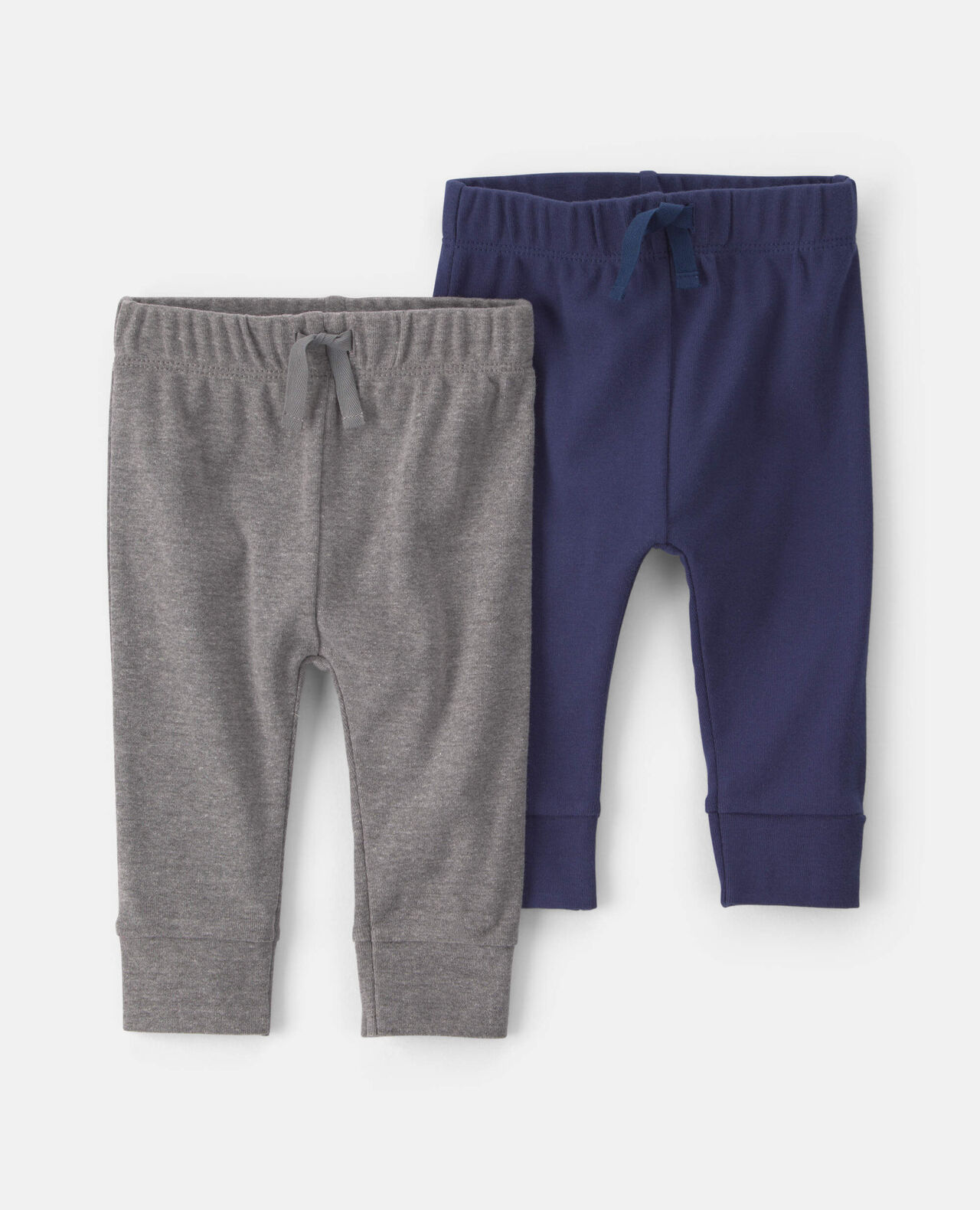 Baby Boy 2-Pack Cotton Pull-On Pants - Navy Blue - Image 3
