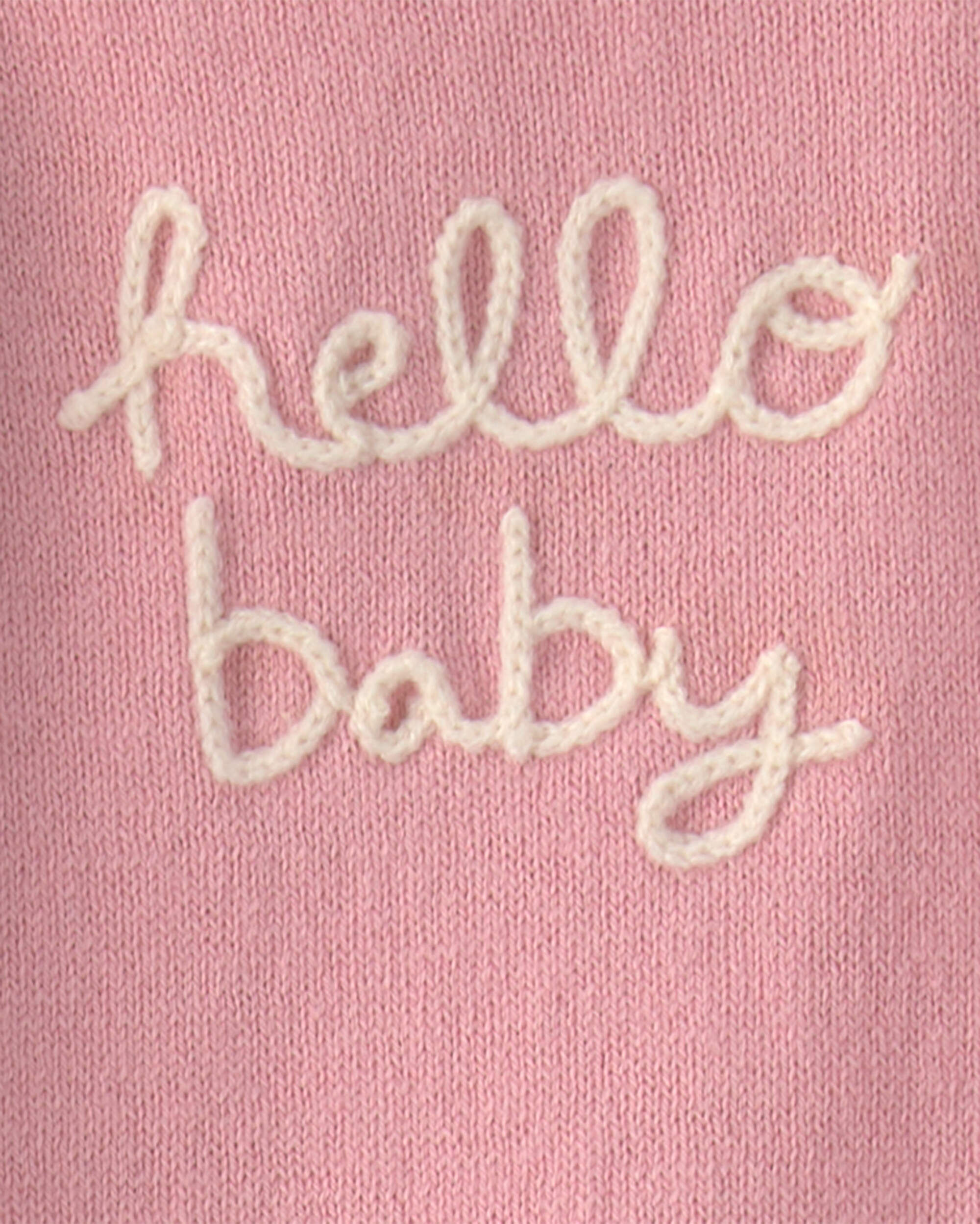 Baby Girl 2-Piece Sheep Long-Sleeve Top & Pant Set - Pink - Image 5