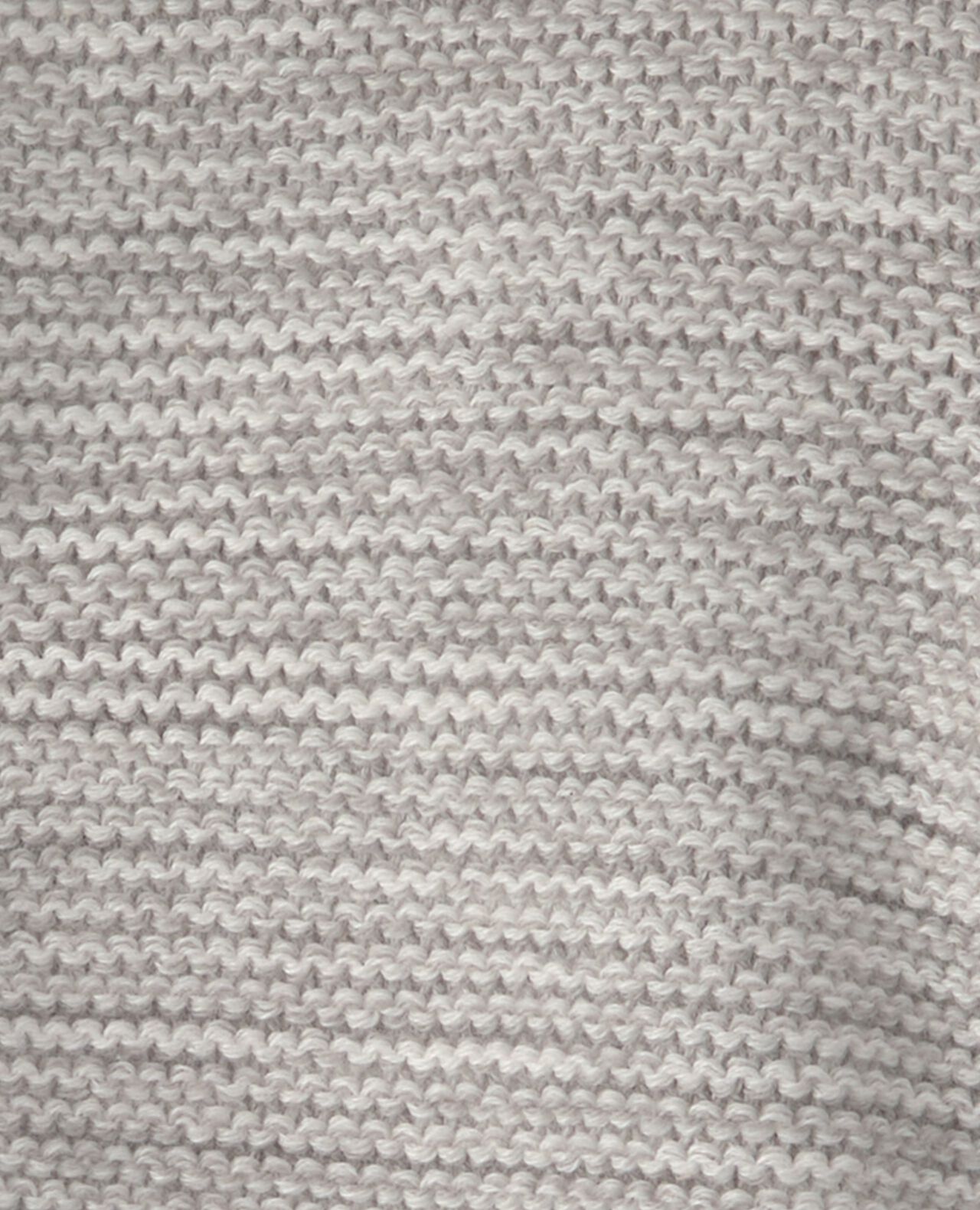 Baby Bear Sweater Knit Hooded Jacket - Grey - Image 3