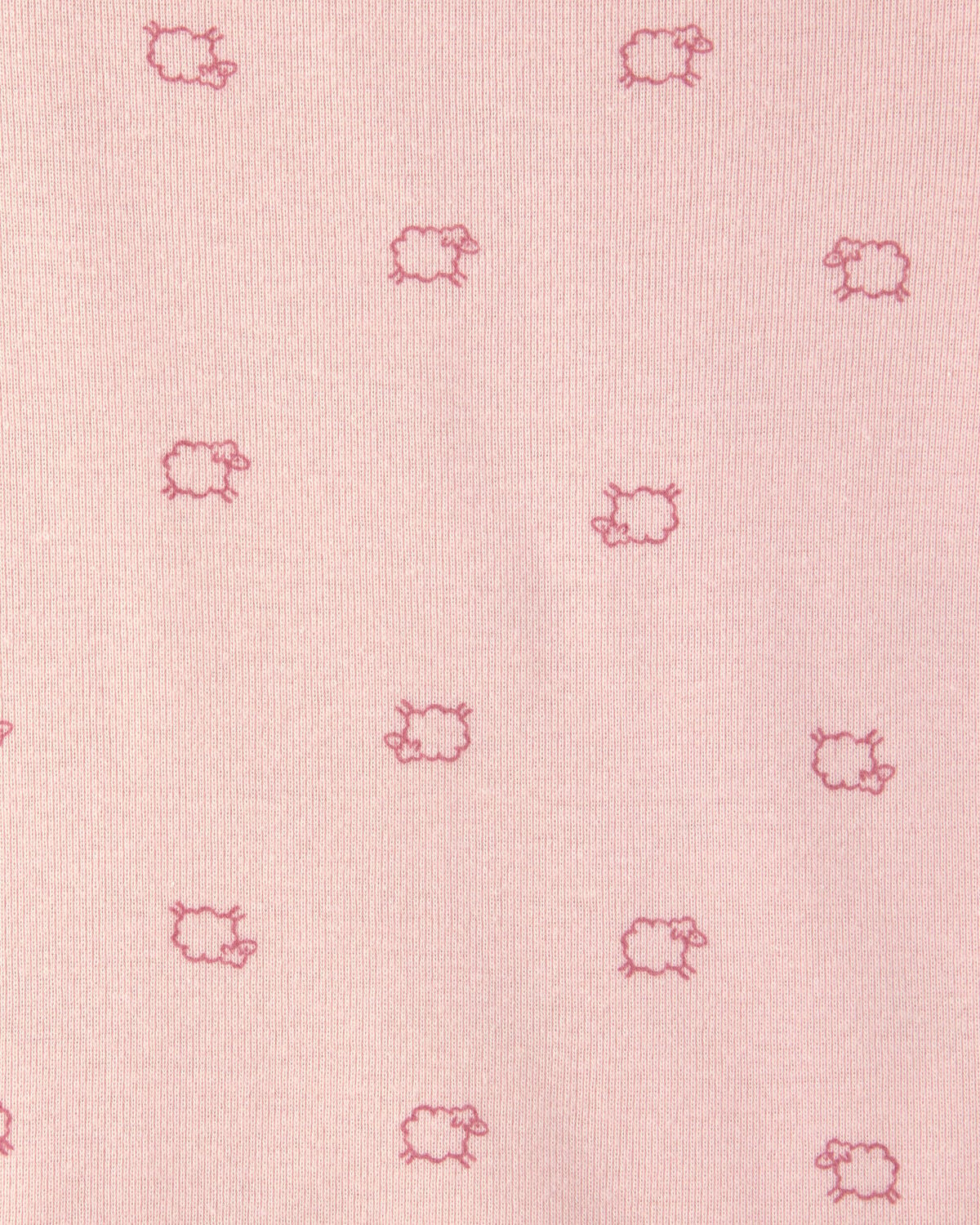 Baby Girl 3-Piece Sheep Long-Sleeve Bodysuit & Pant Set - Pink/Cream - Image 4