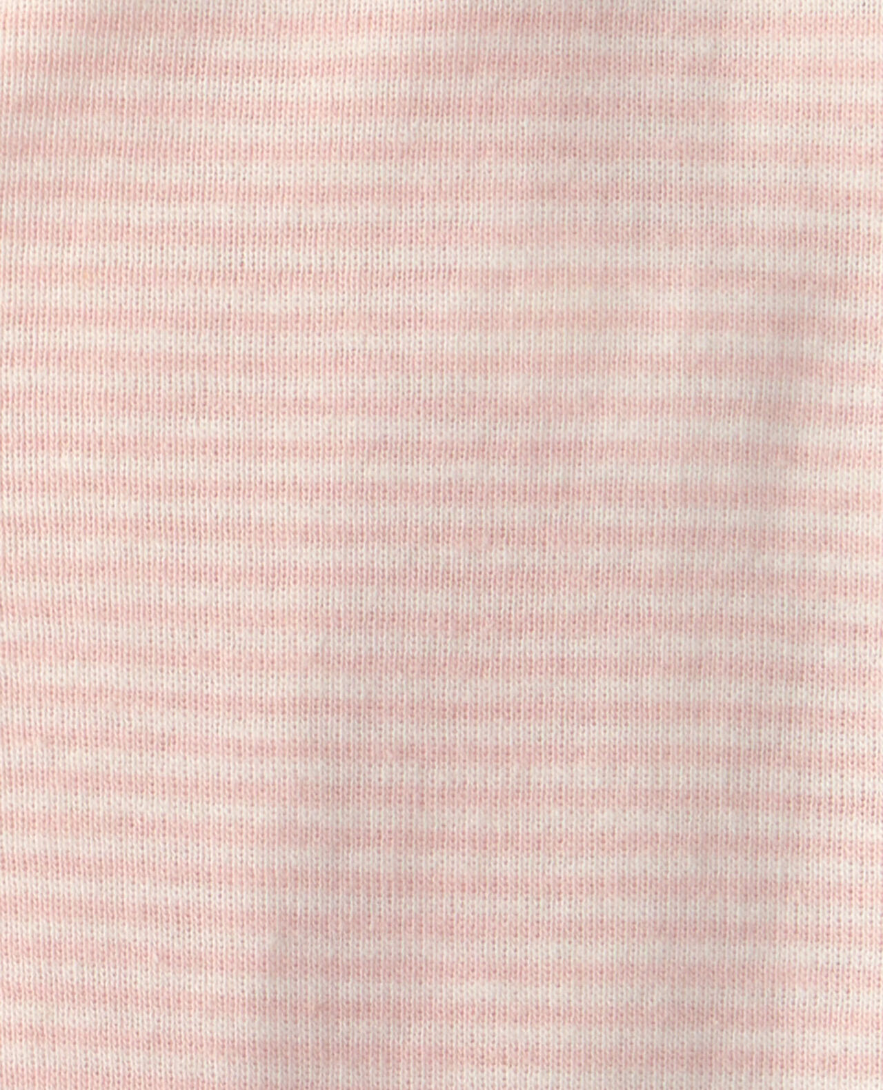 Baby Girl Striped 100% Cotton Sleep & Play Pajama - Pink - Image 5