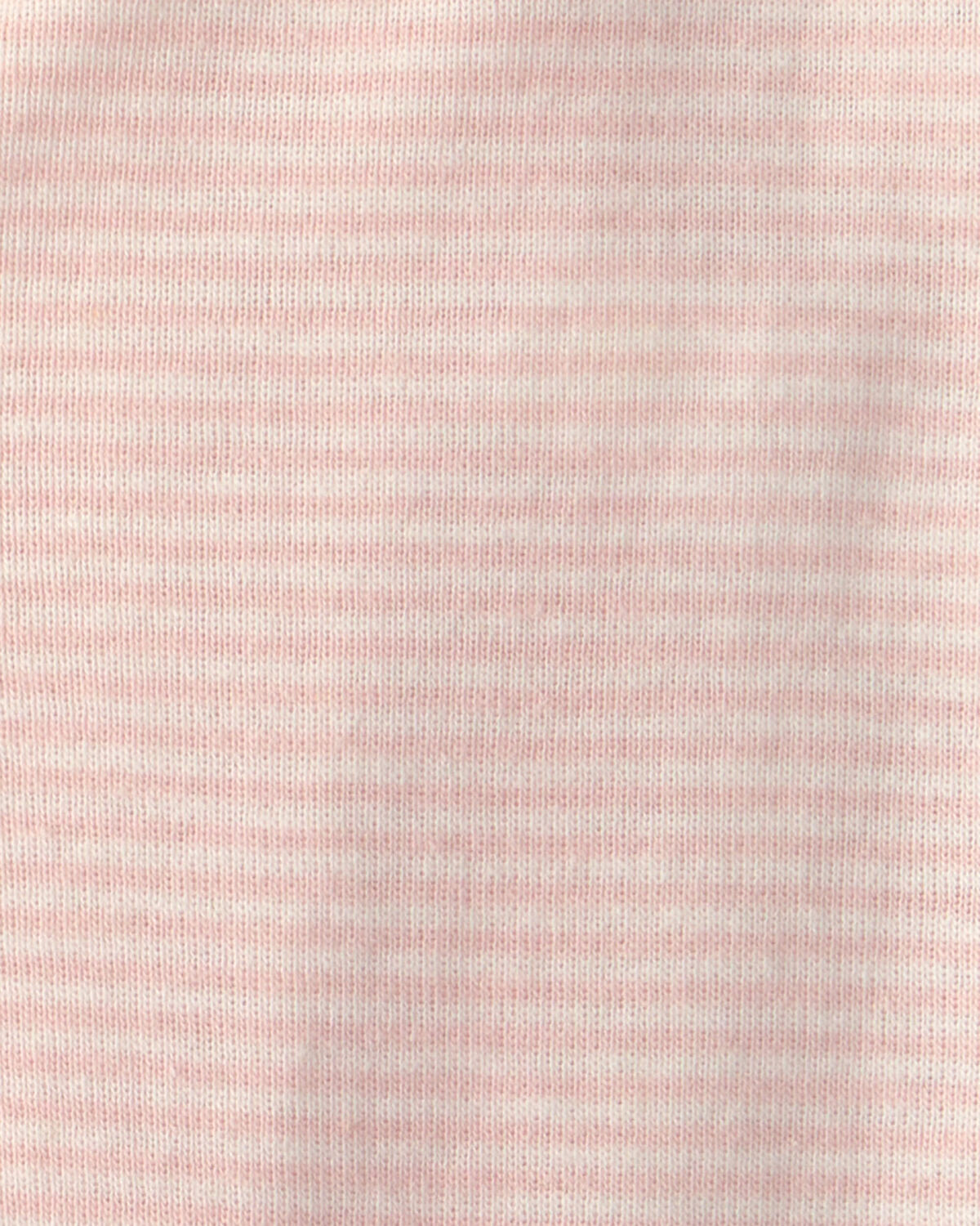Baby Girl Striped 100% Cotton Sleep & Play Pajama - Pink - Image 4