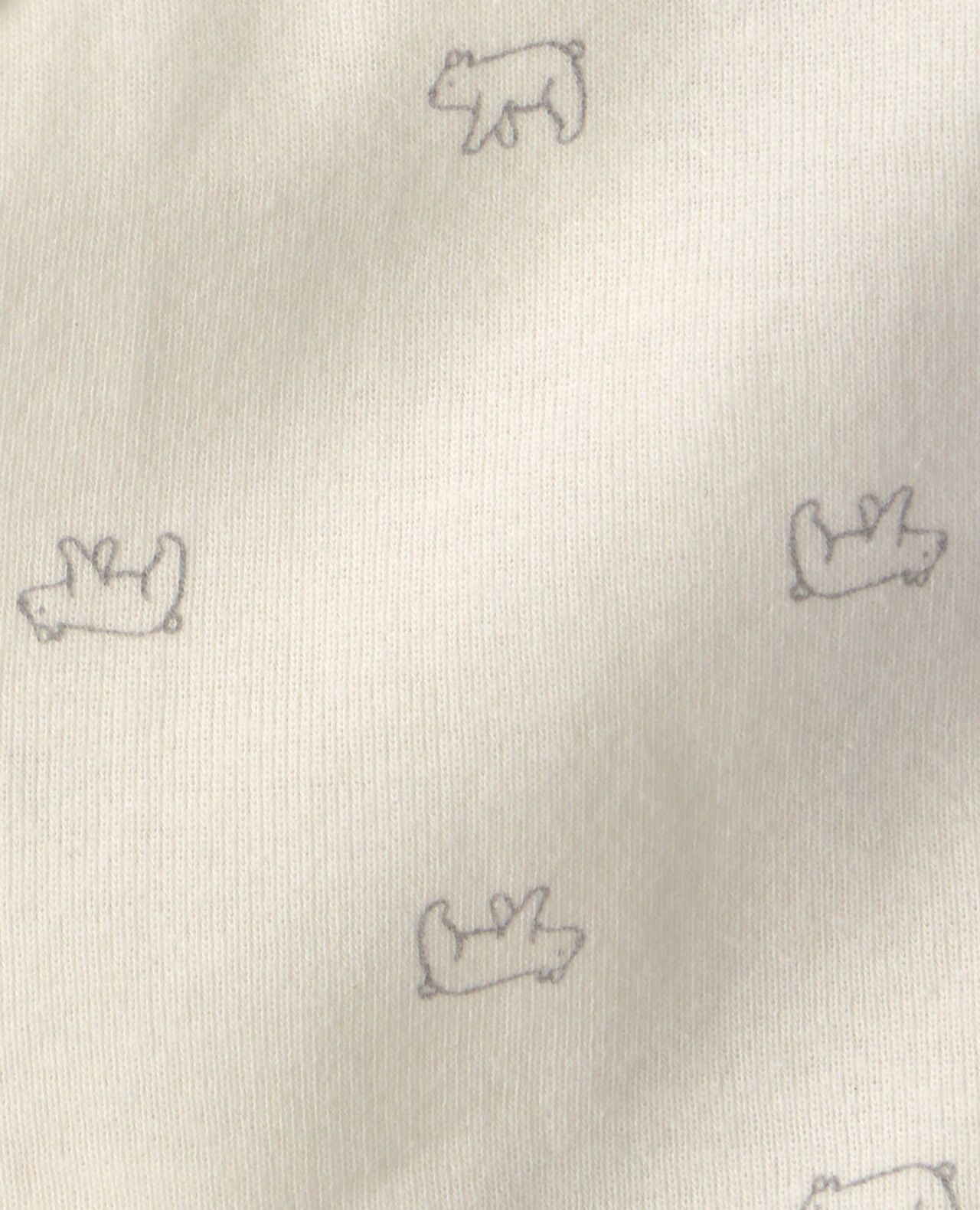 Baby Bear Side-Snap Tank - Cream - Image 4