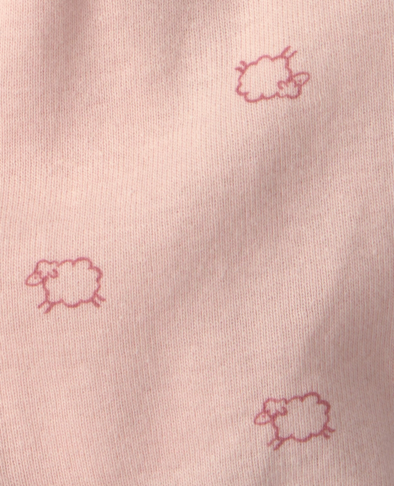 Baby Girl Sheep Side-Snap Tank - Pink - Image 4