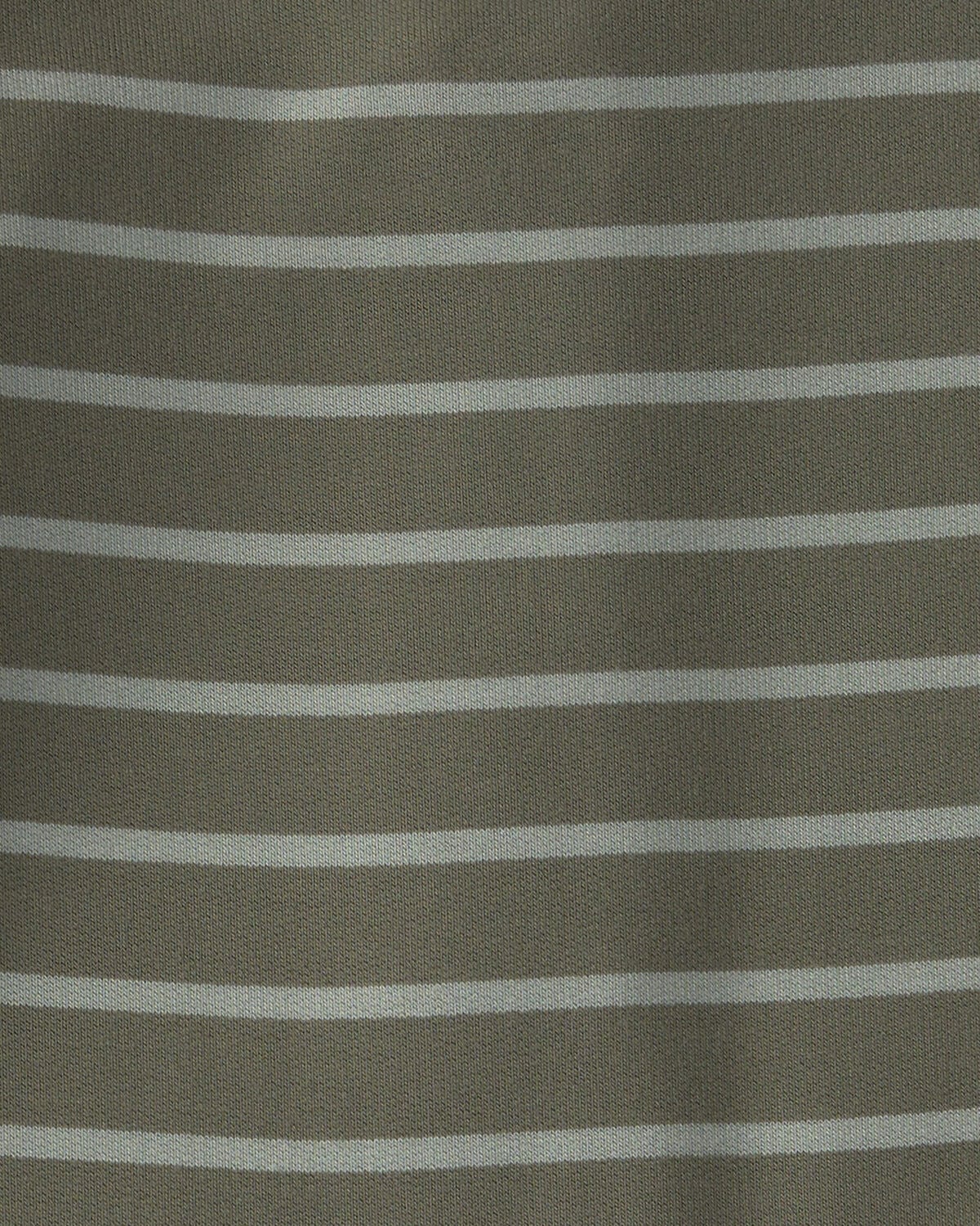 Baby Boy Striped PurelySoft™ Long-Sleeve Jumpsuit - Olive Green - Image 4