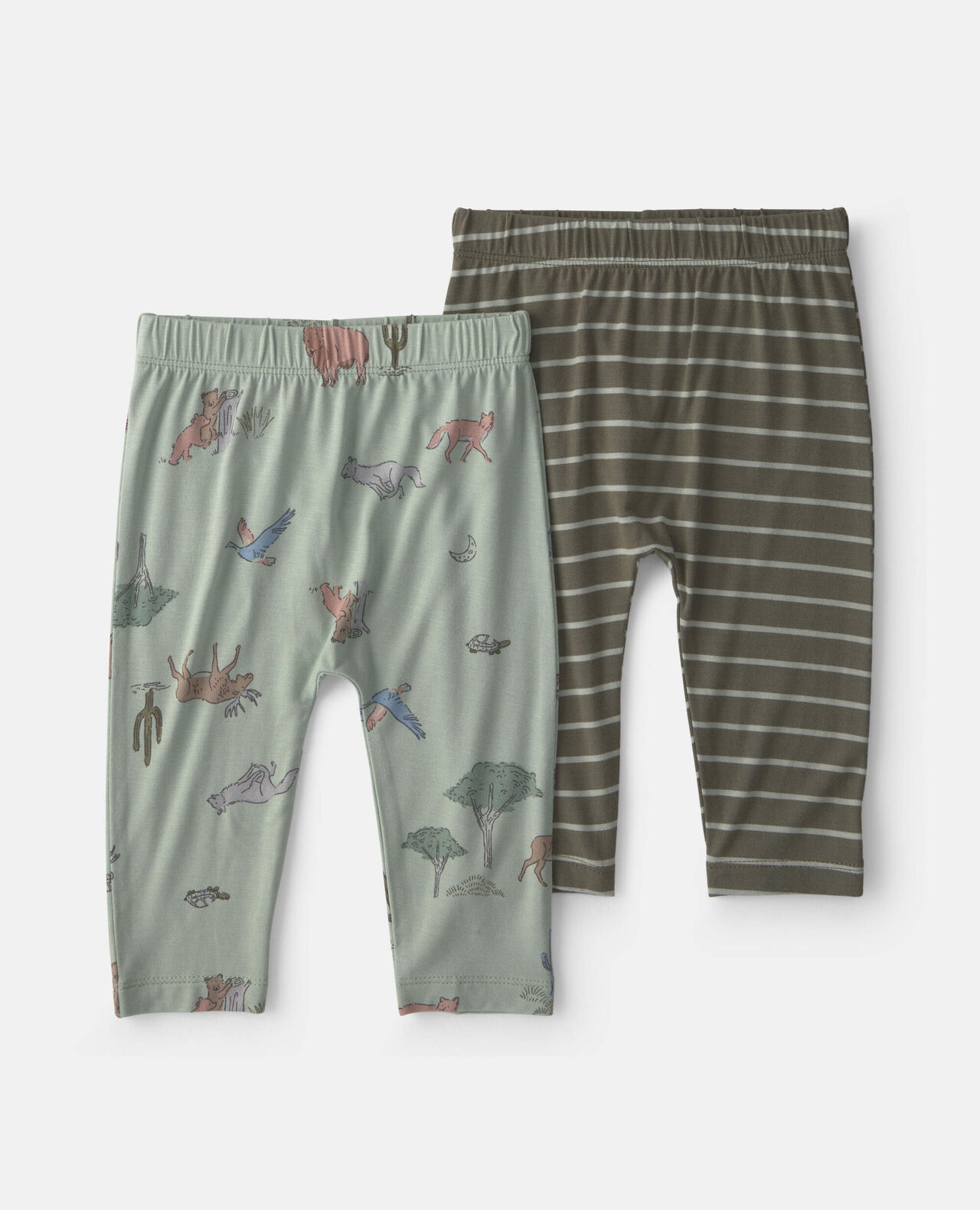 Baby Boy 2-Pack Plane PurelySoft Pants - Blue - Image 8