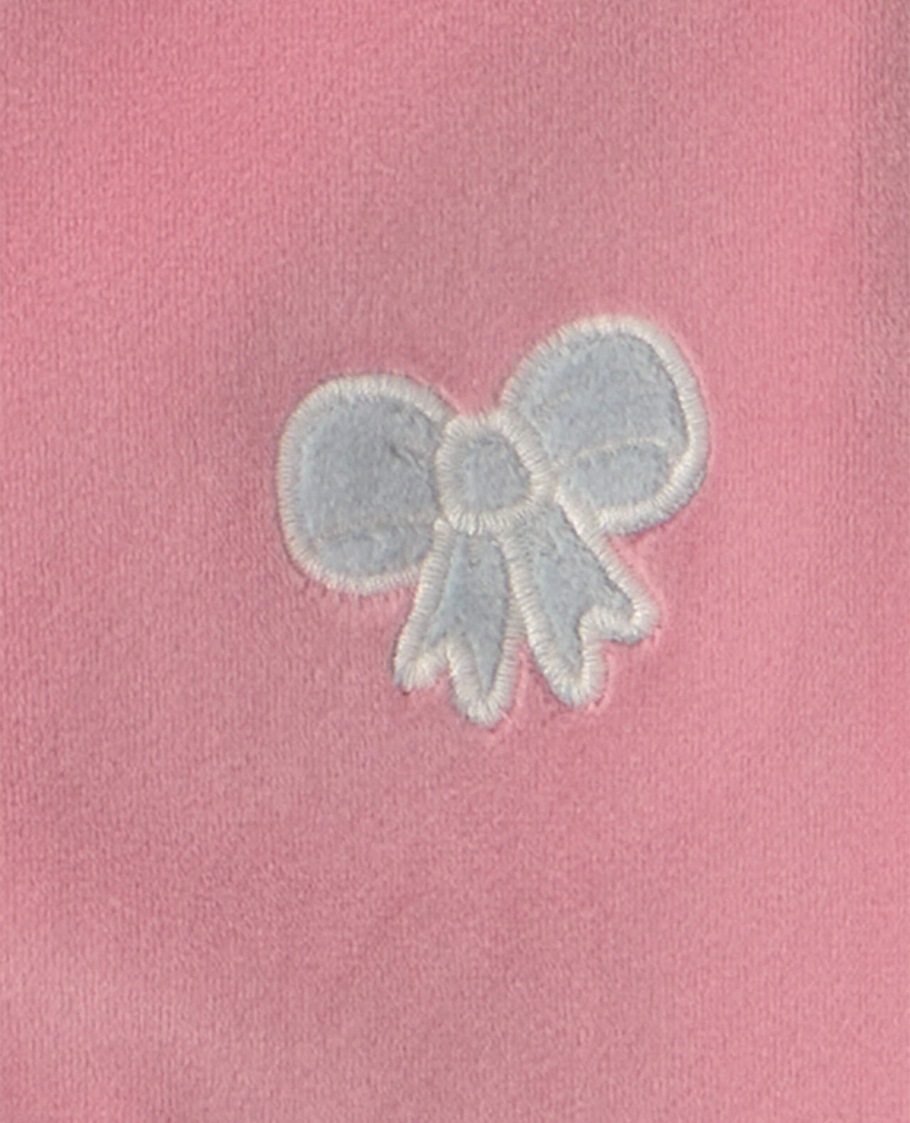 Baby Girl 1-Piece Icon 2-Way Zip DreamPlush Snug Fit Footed Pajama - Pink - Image 5