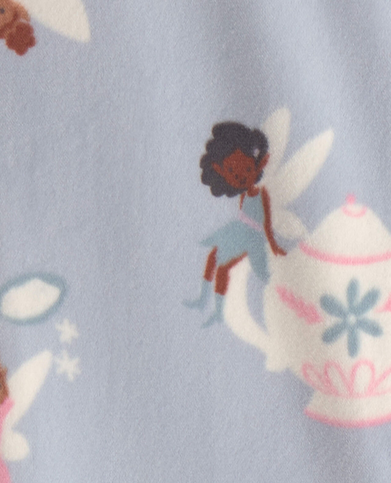 Baby Girl 1-Piece Icon 2-Way Zip DreamPlush Snug Fit Footed Pajama - Pink - Image 12