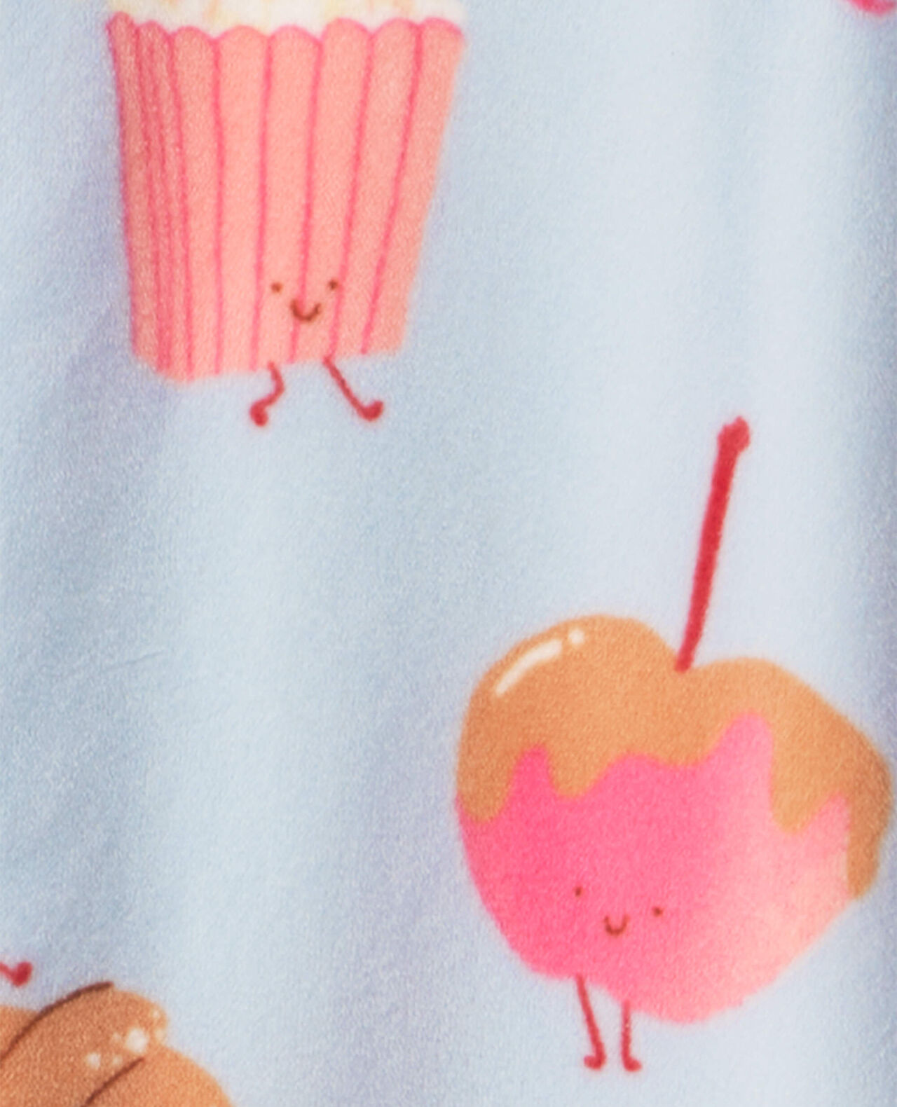 Baby Girl 1-Piece Icon 2-Way Zip DreamPlush Snug Fit Footed Pajama - Pink - Image 7