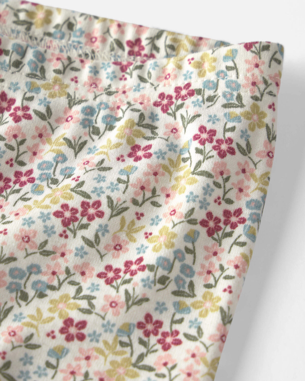 Baby Girl 2-Piece Organic Cotton Pajamas in Floral - Image 2