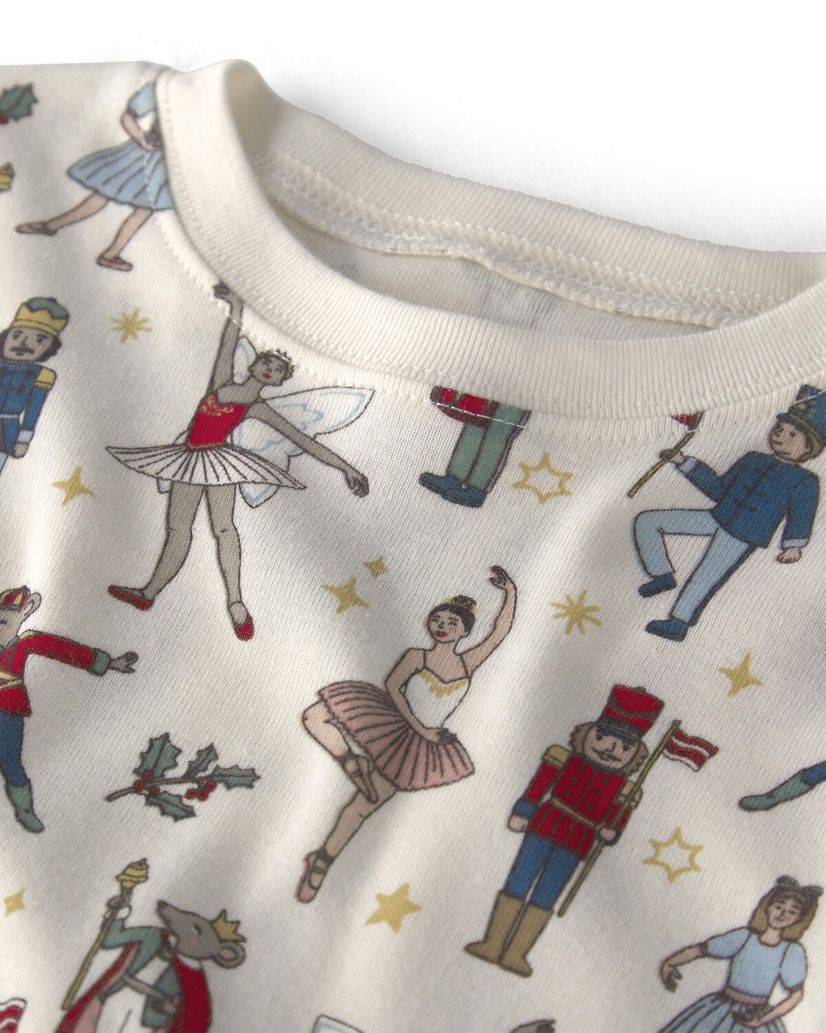 Baby 2-Piece Organic Cotton Pajamas in Nutcracker - Image 2