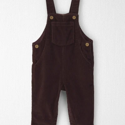 Baby Organic Cotton Corduroy Overalls