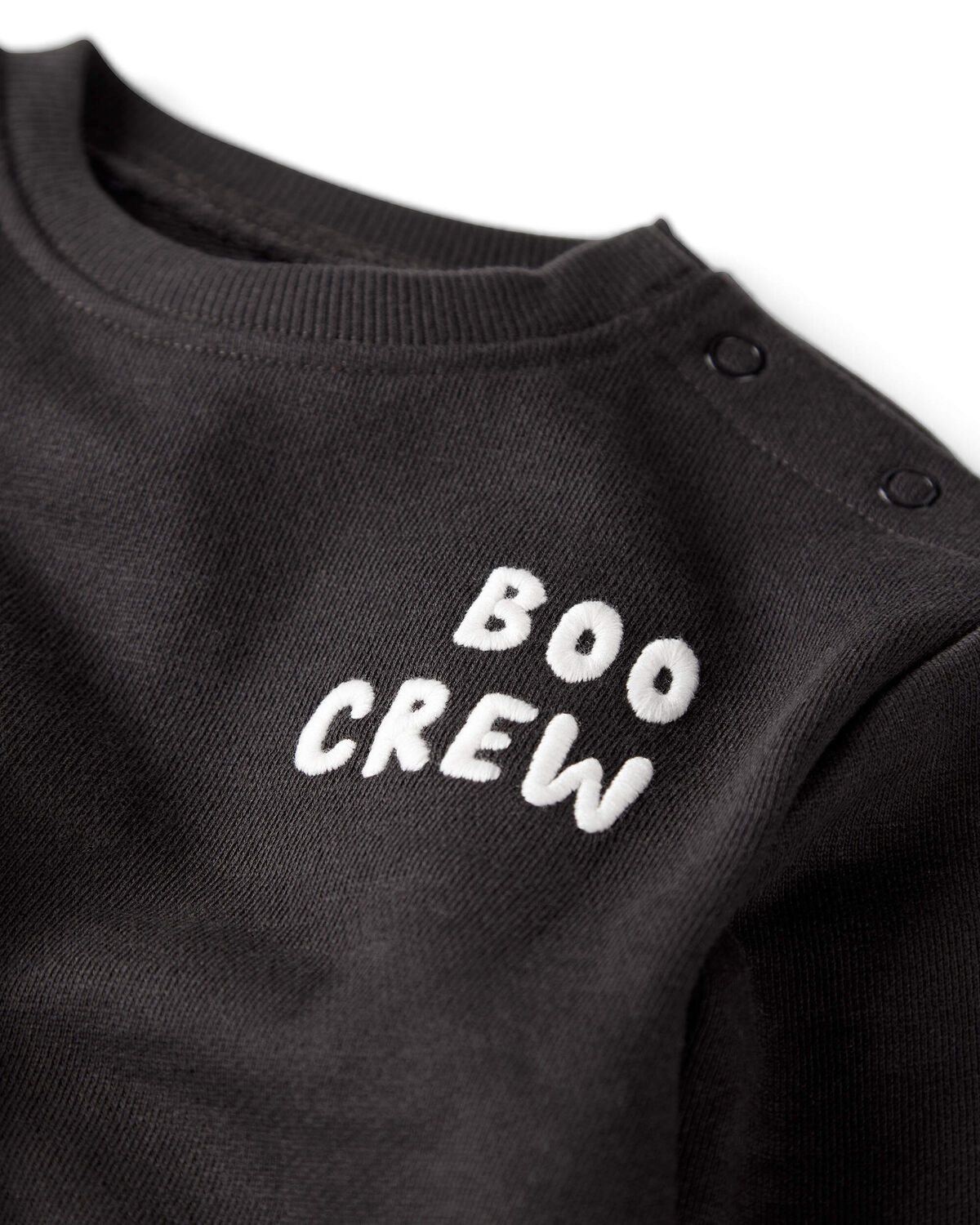 Baby Organic Cotton 'Boo Crew' French Terry Bubble - Image 2