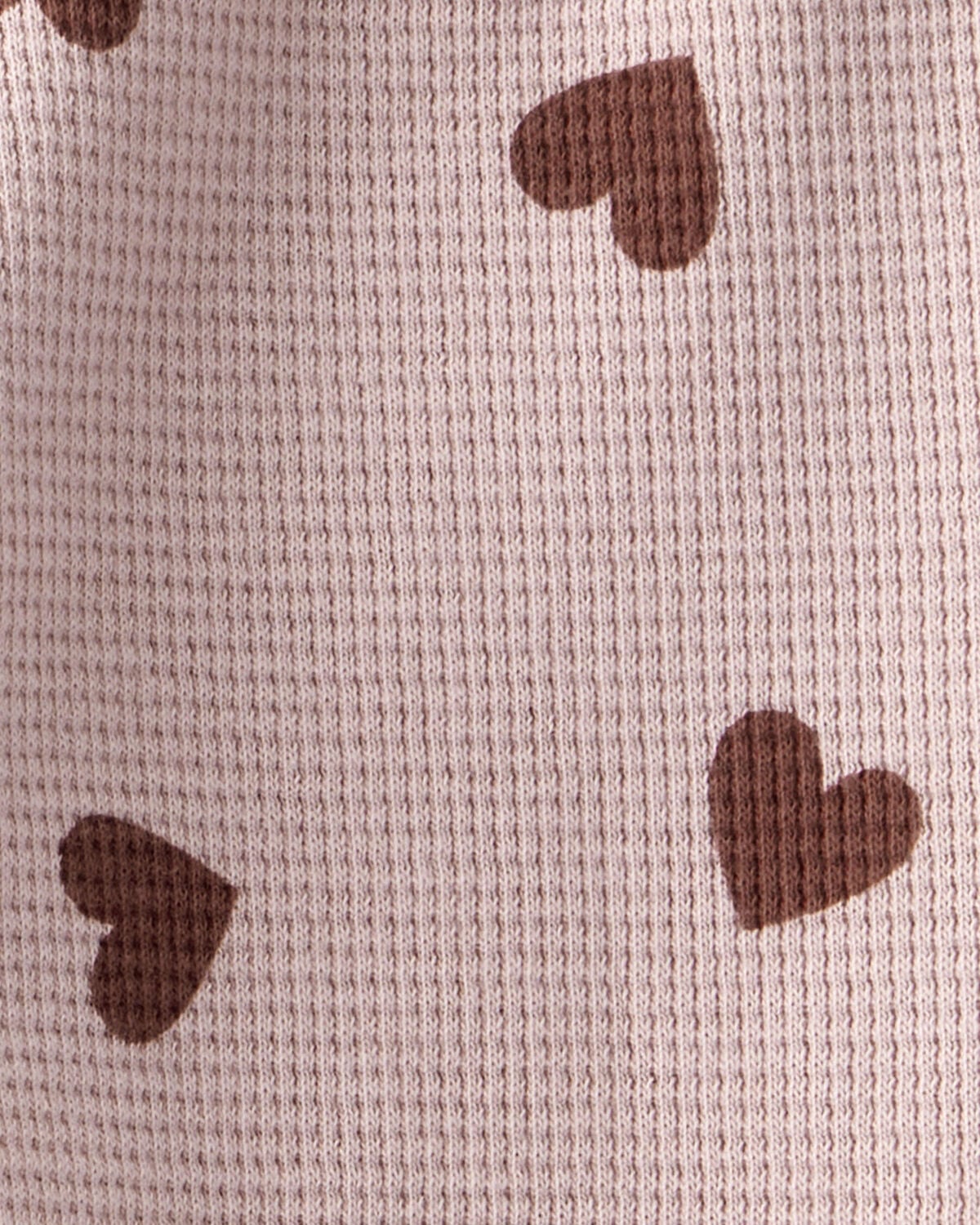Baby Girl Waffle Knit Top & Pant Set Made with Organic Cotton - Image 4