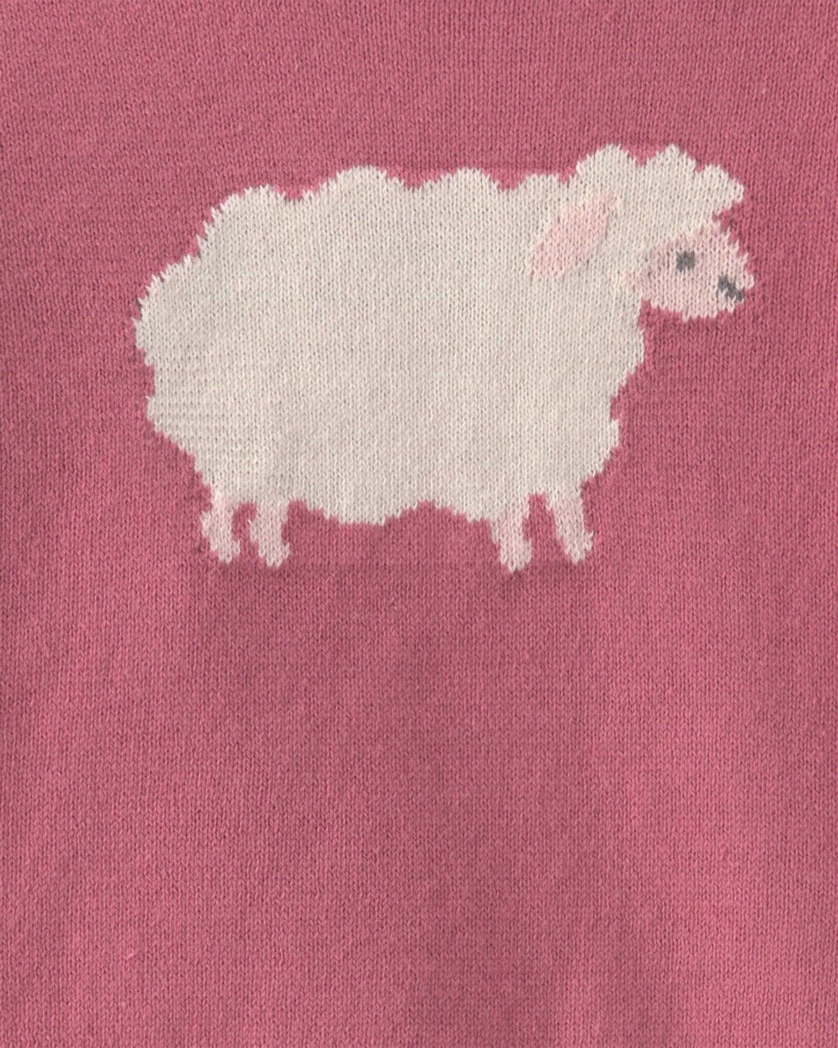 Baby Girl 2-Piece Sheep Long-Sleeve Top & Pant Set - Pink - Image 3