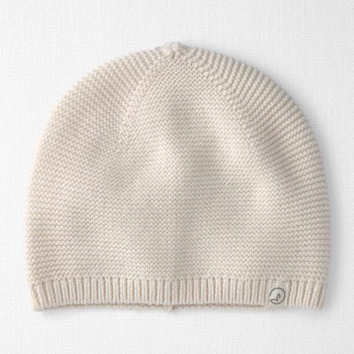 Baby Organic Cotton Sweater Knit Hat