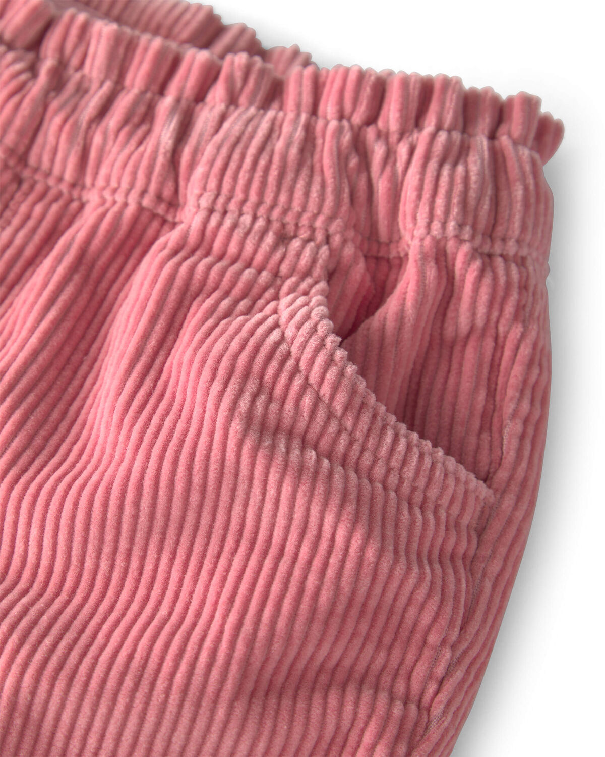 Baby Girl Organic Cotton Pull On Corduroy Pants - Image 2