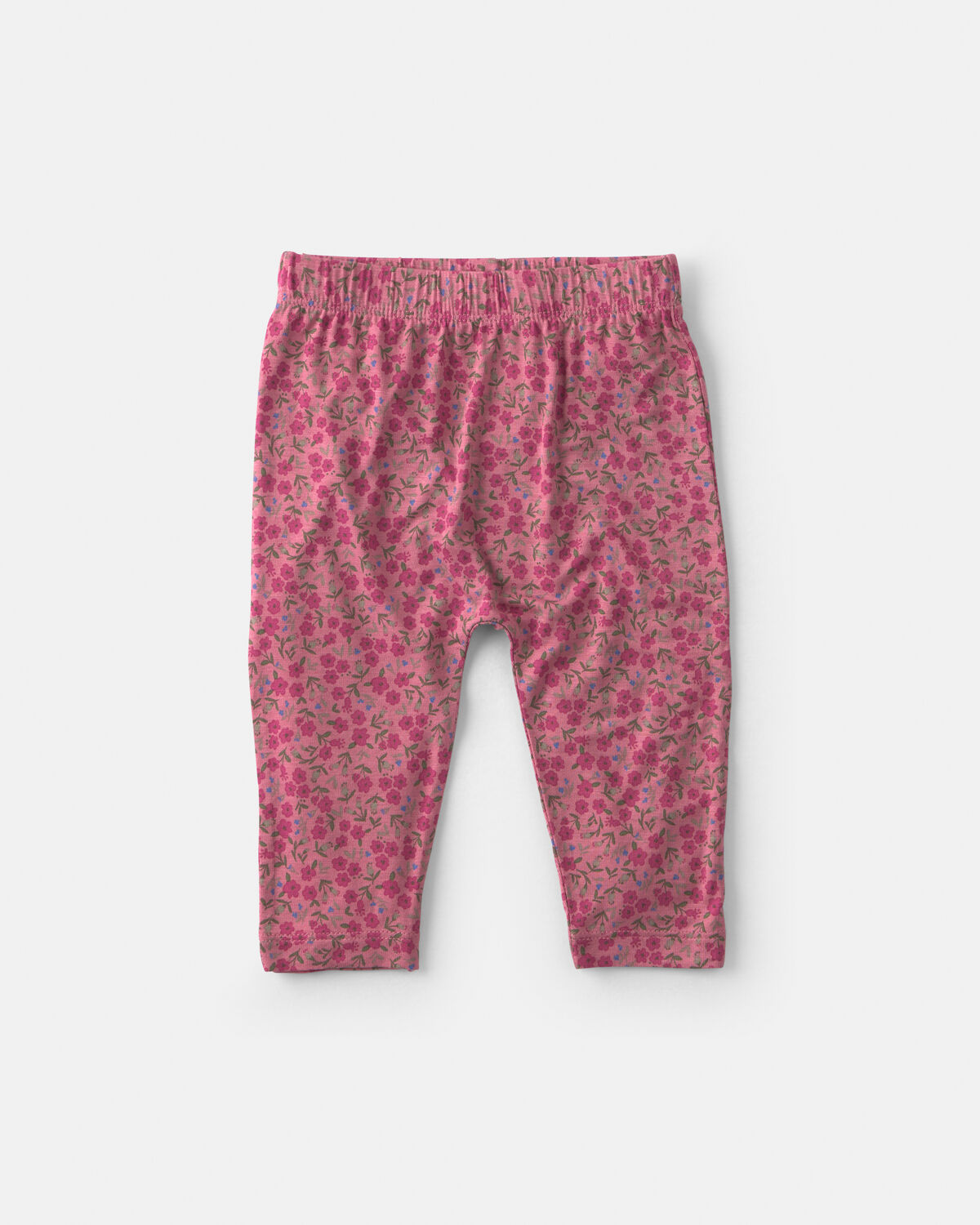Baby Girl 2-Piece Floral PurelySoft™ Long-Sleeve Bodysuit & Pant Set - Pink - Image 3