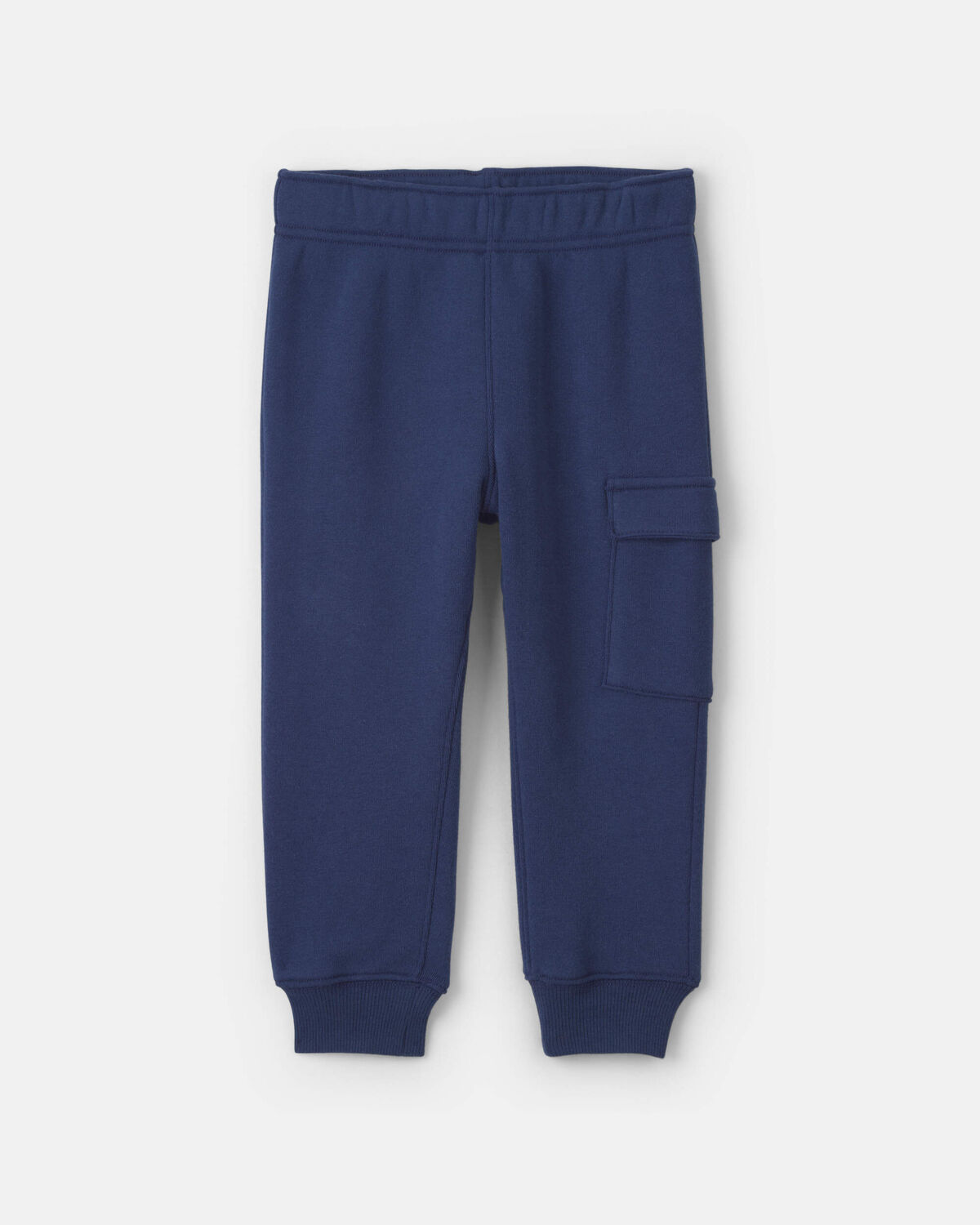 Baby Boy 2-Piece Color Block Fleece Pullover & Pant Set - Navy Blue/Green - Image 2