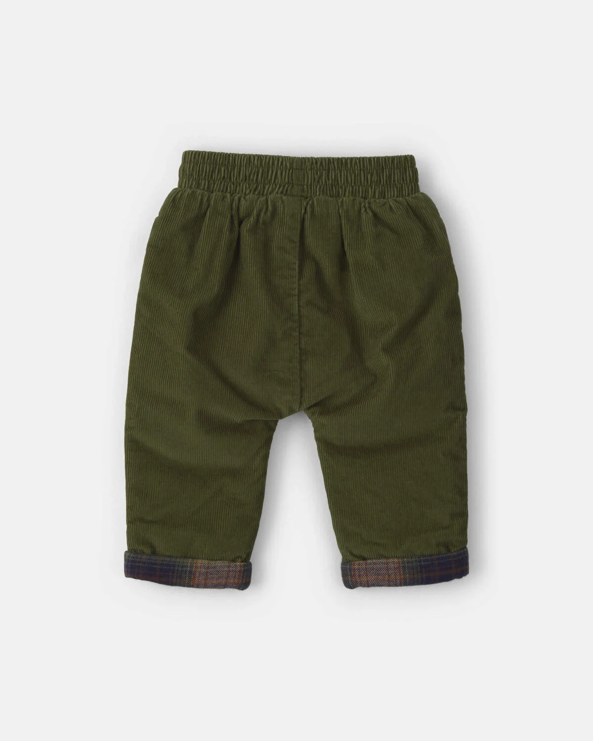Baby Boy Corduroy Pants - Olive Green - Image 2