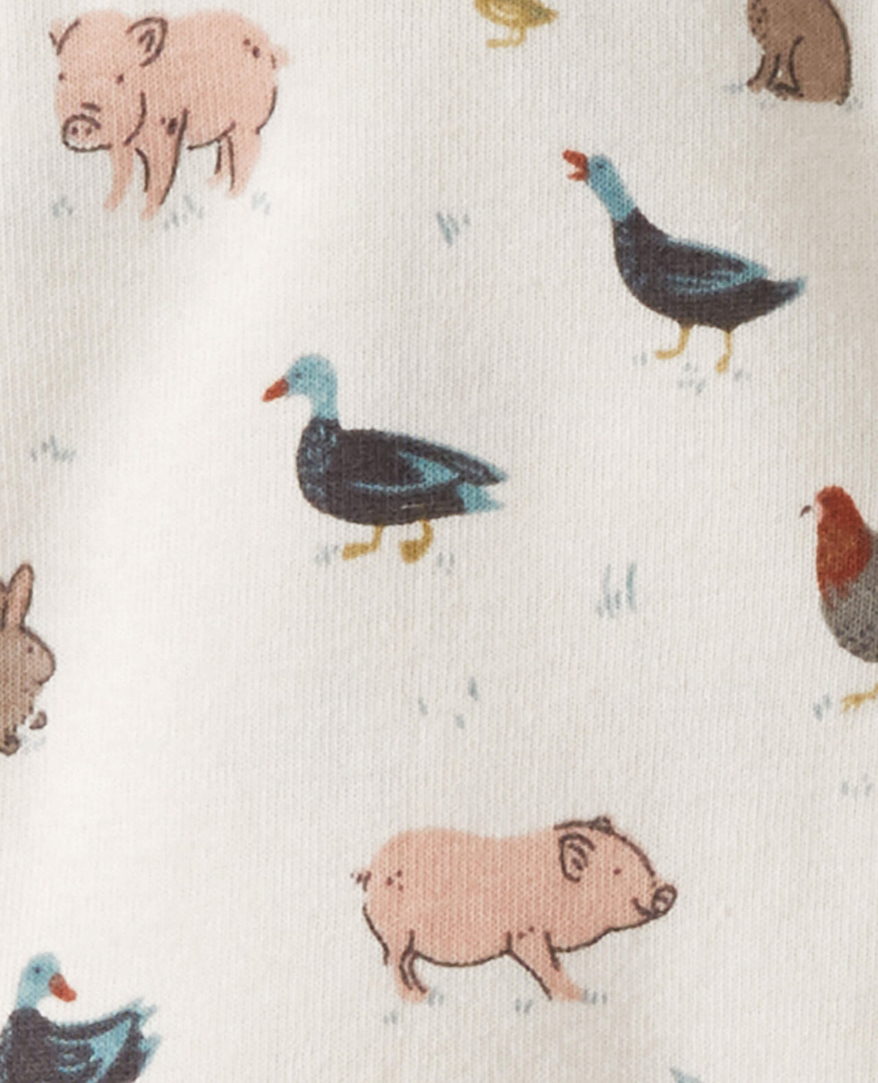 Baby Organic Cotton Sleep & Play Pajamas in Western Rodeo - Image 13