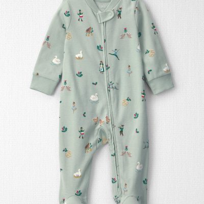 Baby Organic Cotton Sleep & Play Pajamas in 12 Days of Christmas