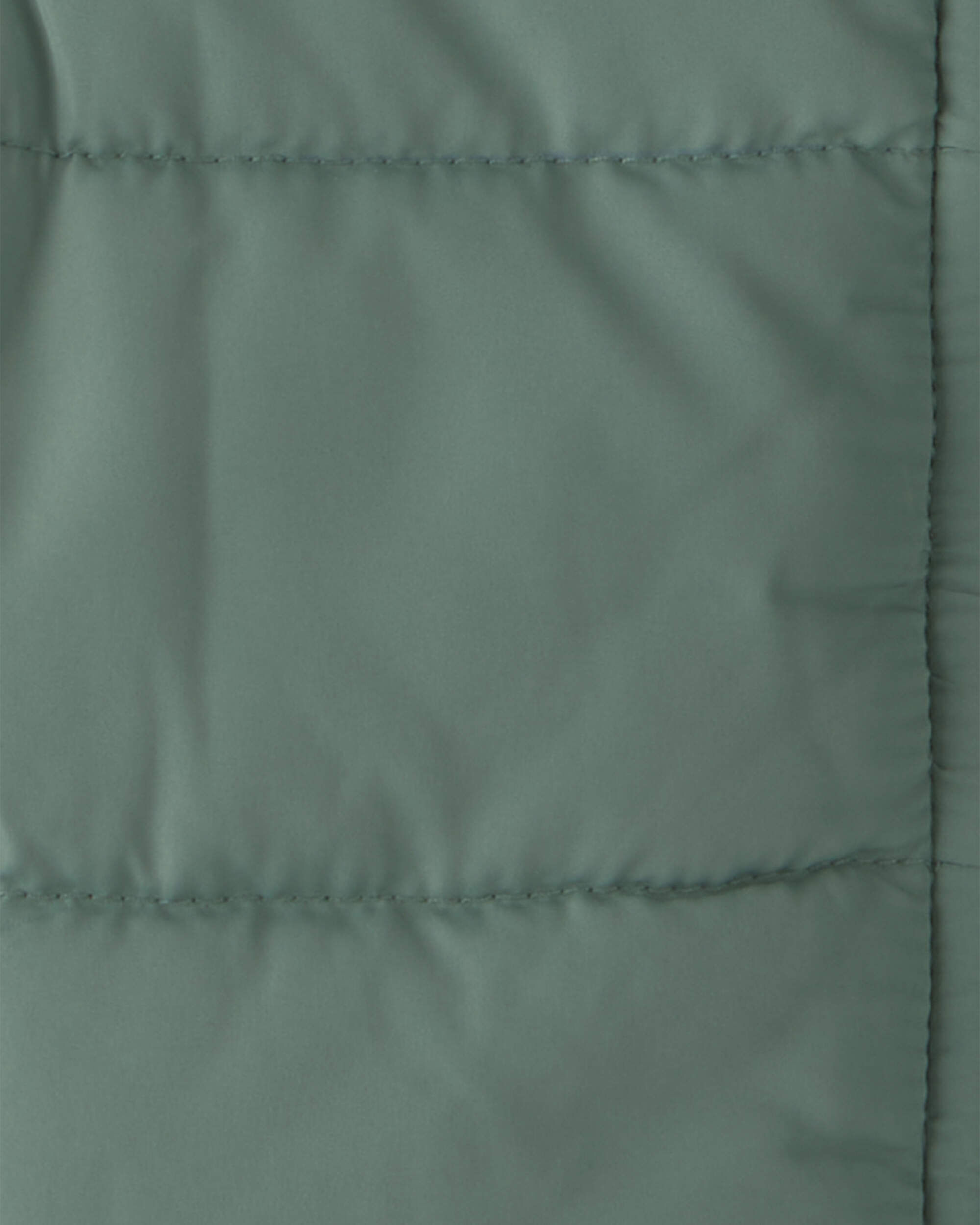 Baby Recycled Teddy Fleece Hooded Puffer Jacket - Image 5