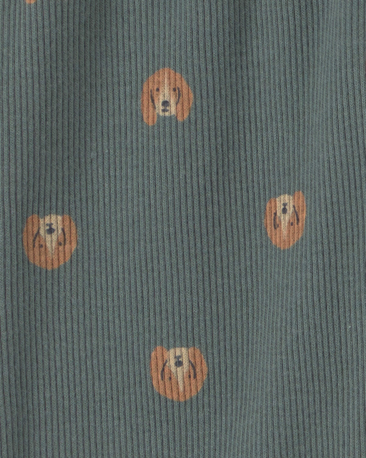 Baby Boy 2-Pack Dog Striped Pull-On Pants - Brown/Green - Image 3