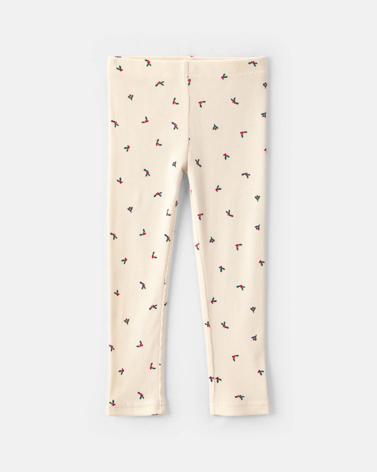 Baby Girl 2-Piece 'Merry' Fleece Long-Sleeve Top & Pant Set - Cream - Image 2