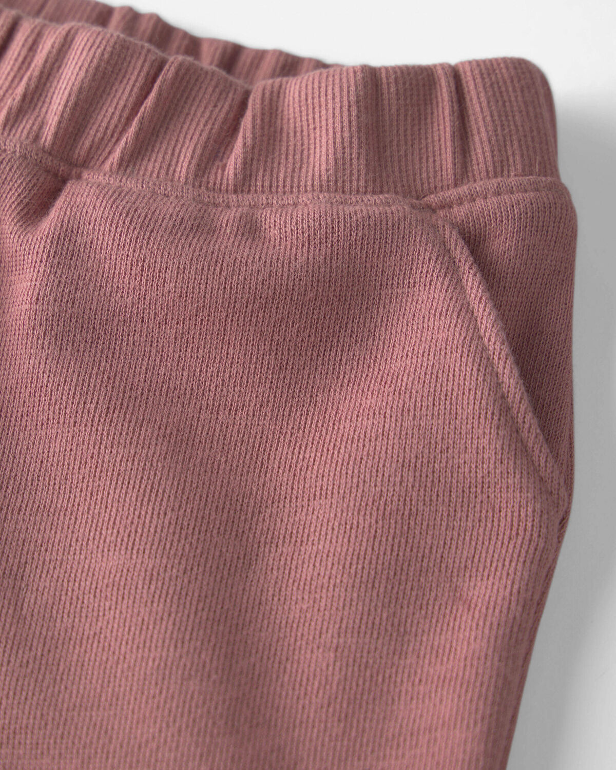 Baby Girl 2-Piece Organic Cotton French Terry Top & Pant Set - Image 2