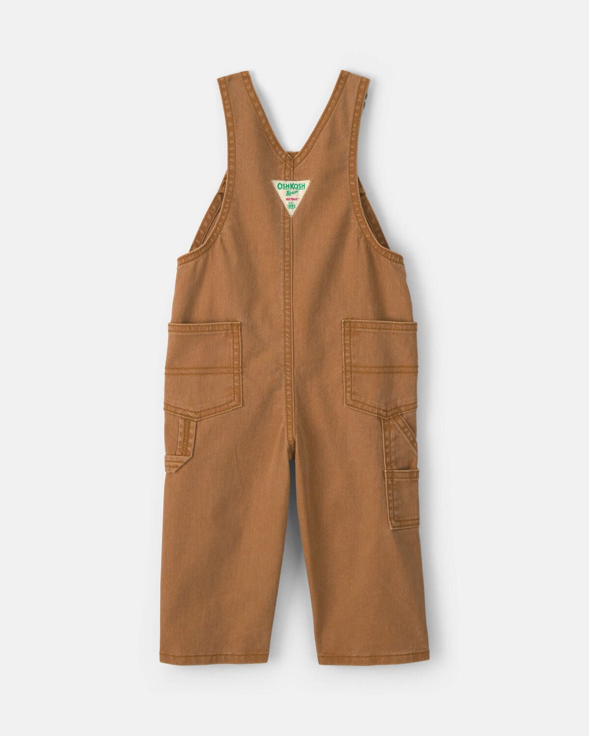 Baby Overalls - Brown - Image 2
