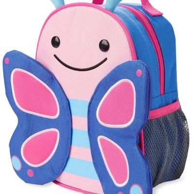 Zoo Mini Backpack With Safety Harness - Butterfly