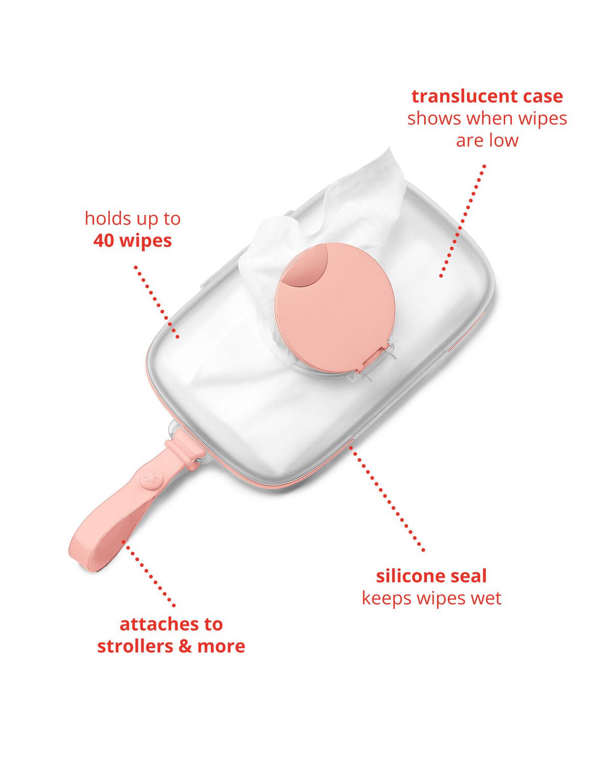 Grab & Go Snug Seal Wipes Case - Image 3