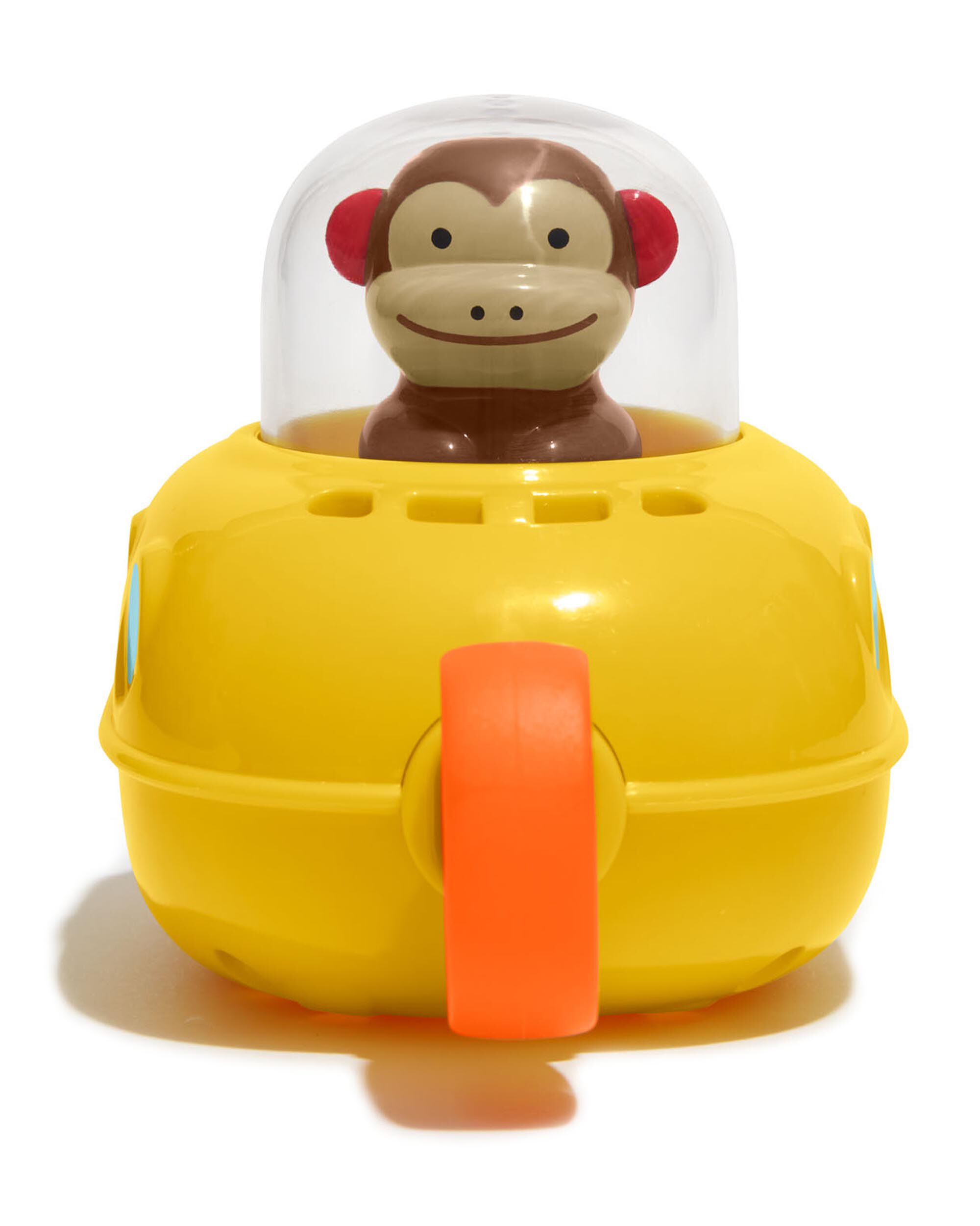 ZOO® Pull & Go Submarine Baby Bath Toy - Monkey - Image 4