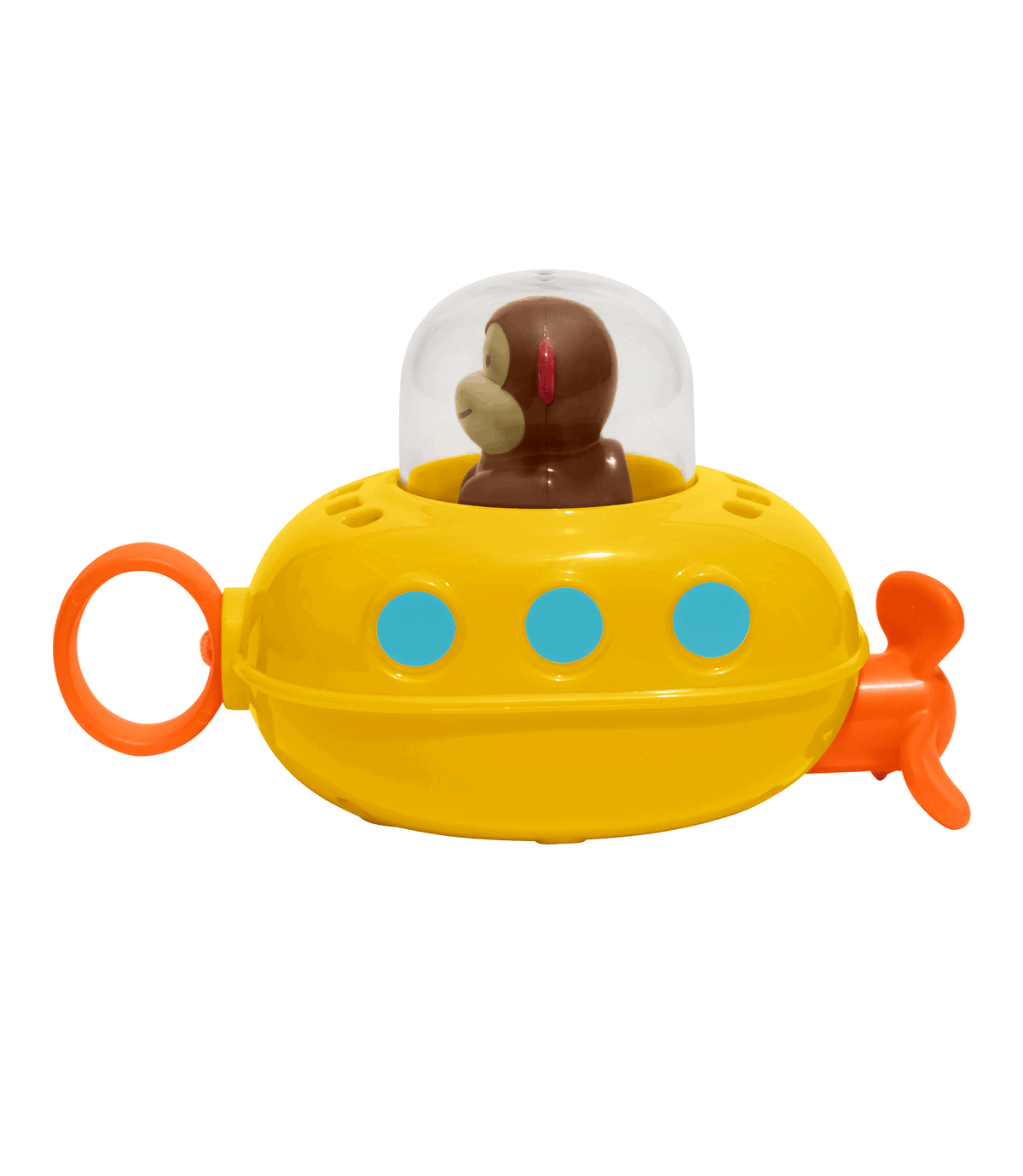 ZOO® Pull & Go Submarine Baby Bath Toy - Monkey - Image 3