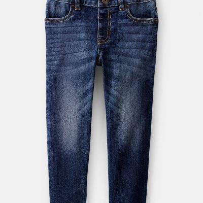 Toddler Boy Dark Blue Wash Classic Jeans