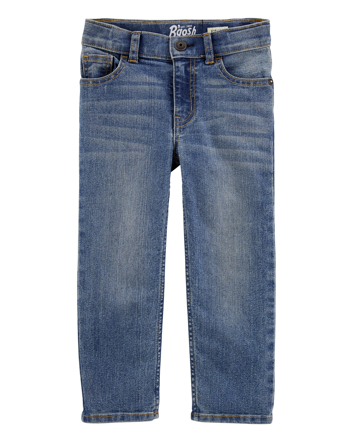 Toddler Neutral Medium Wash Straight-Leg Jeans