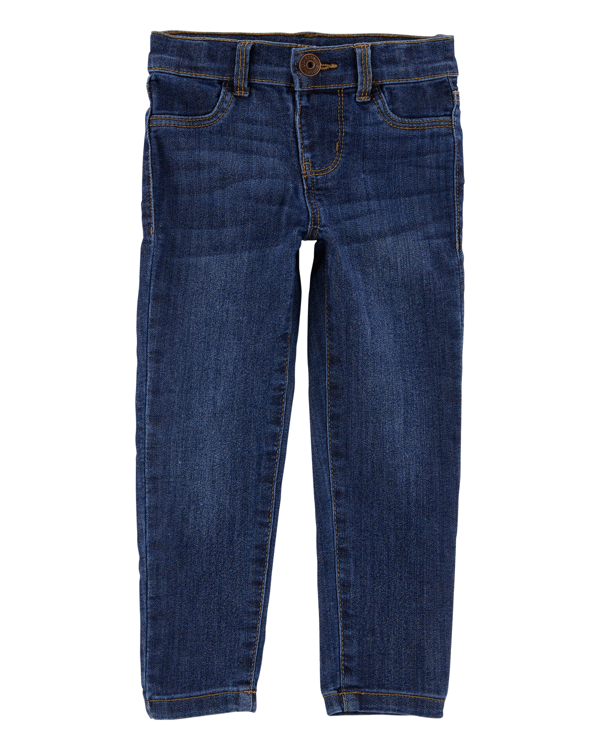 Toddler Dark Blue Wash Super Skinny-Leg Jeans