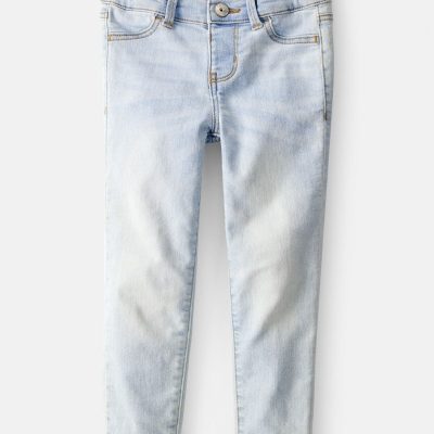 Toddler Blue Ice Wash Skinny-Leg Jeans