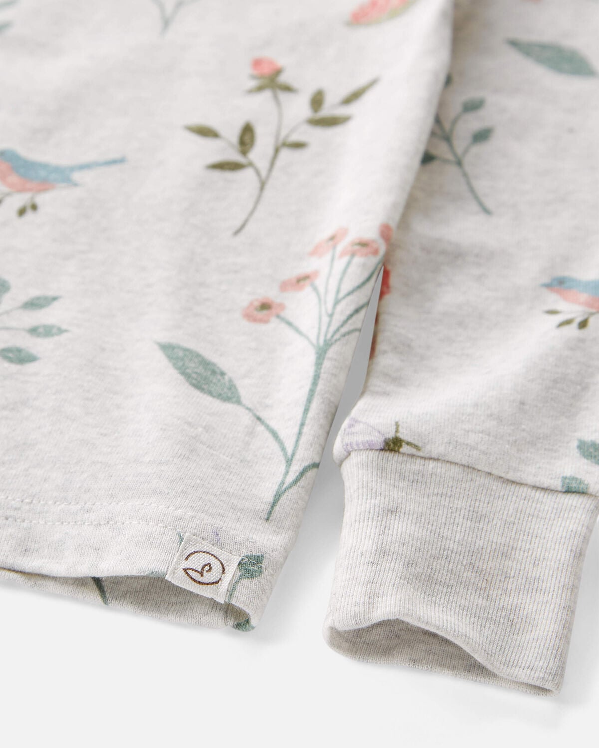Toddler Girl Organic Cotton Pajamas Set - Image 2