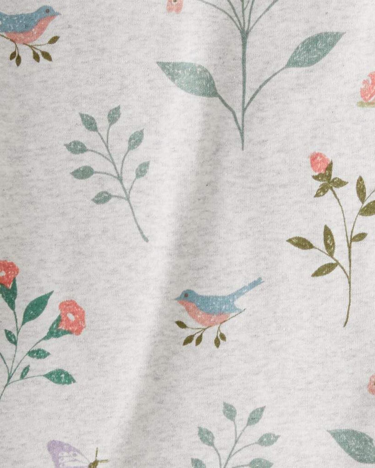 Toddler Girl Organic Cotton Pajamas Set - Image 3