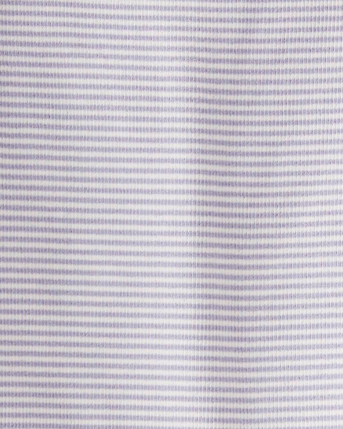 Toddler Girl Striped Organic Cotton Pajamas Set - Image 3