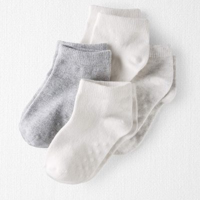 Toddler 4-Pack Slip Resistant Socks