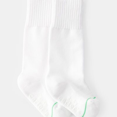 Toddler 1-PackSoccer Socks - White