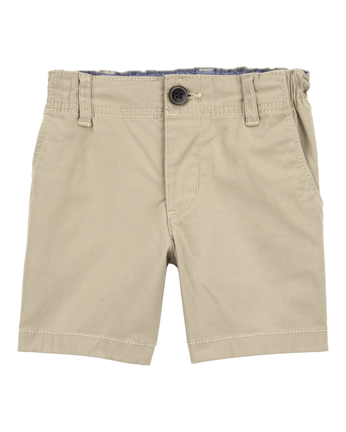 Toddler Boy Stretch Chino Shorts - Khaki