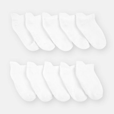 Toddler 10-Pack No Show Socks