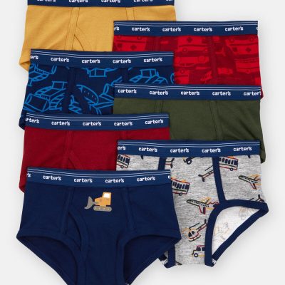 Toddler Boy 7-Pack Cotton Briefs Underwear