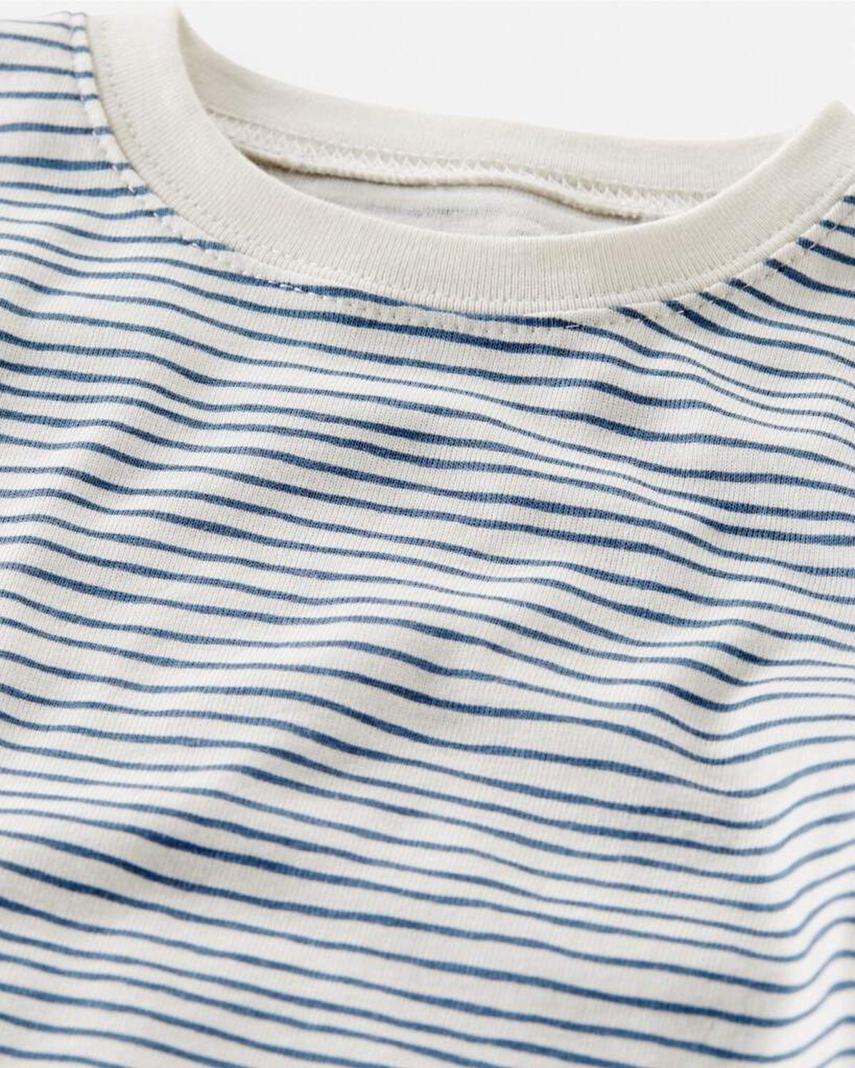Toddler Organic Cotton Pajamas Set in Stripes - Image 3