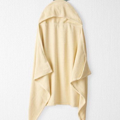 Toddler Organic Terry Cotton Pineapple Towel